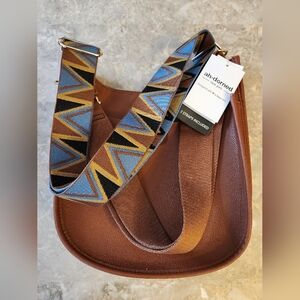 AH Dorned Vegan Leather 2 Strap Purse